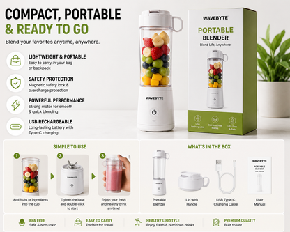 Portable USB Smoothie Blender