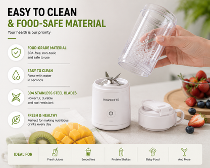 Portable USB Smoothie Blender