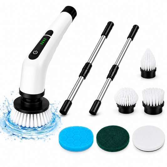 9-in-1 Electric Spin Scrubber